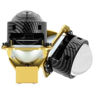 Lentille de projecteur Bi-LED XT7-2-Y, très vendue, pour phare de voiture, non destructive, 3,0 pouces, 12V, 6000K, pour feux de croisement et de route, universelle pour voiture - Product Image 1