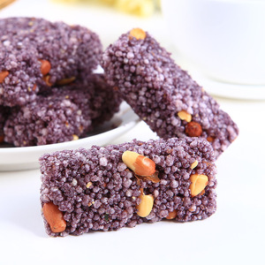 Huanglaowu, Comida China Especializada, Pasteles Tradicionales, Bocadillos de Granos, Barras Crujientes de Arroz Negro con Cacahuetes - Product Image 3