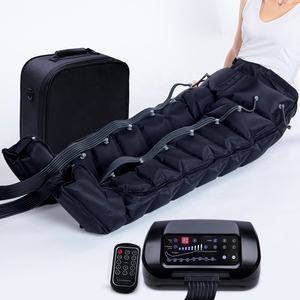 8 câmaras intermitente compressão pneumática dispositivo esportes recuperação botas para pernas completas músculos do quadril relaxamento e circulação - Product Image 1