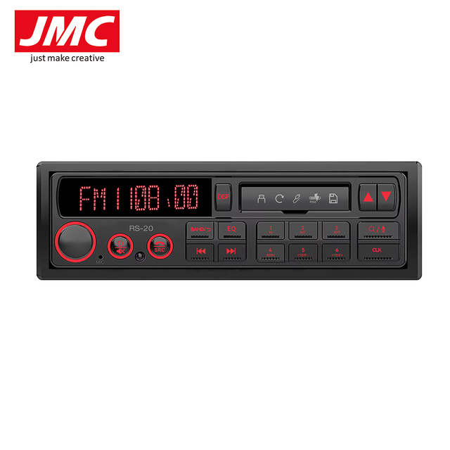 JMC 1Din Modern Tech in Retro Design Vintage Car Radio Retrofit Keep Original Look MP3 Classic Cars Retro Car Stereo