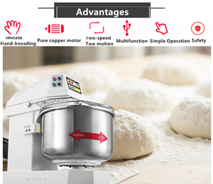 Grand mélangeur de <span class=keywords><strong>farine</strong></span> 25kg 50kg 100kg boulangerie pizza <span class=keywords><strong>prix</strong></span> industriel mélangeur de pâte à spirale commercial pétrin <span class=keywords><strong>pour</strong></span> le <span class=keywords><strong>pain</strong></span> - Product Image 3