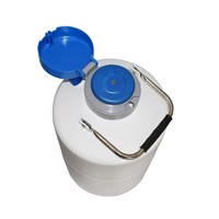 Conteneur de 2 litres d'azote liquide cryogénique, Cryocan de 2 litres, équipement de stockage chimique