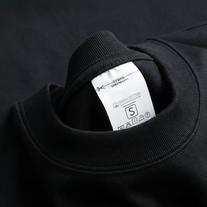 เสื้อยืดผู้ชายแขนสั้นใส่ได้ทั้งชายและหญิงผ้าคอตตอน100% ทรงโอเวอร์ไซส์แห้งเร็วแบบกำหนดเองพิมพ์ลายว่างเปล่าแบบเรียบ - Product Image 1