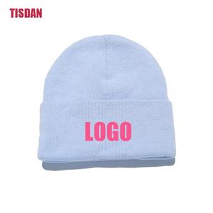 <span class=keywords><strong>Bonnet</strong></span> en tricot côtelé de couleur unie avec logo personnalisé, couleurs chaudes pour l'hiver à la mode, <span class=keywords><strong>bonnet</strong></span> vierge pour femmes - Product Image 4