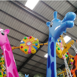 Parque de Atracciones para niños, centro comercial/fiesta de cumpleaños, Linda jirafa voladora - Product Image 3