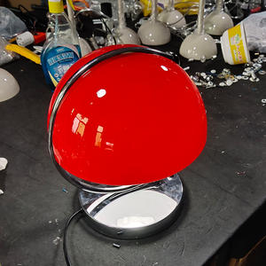 Lámpara de Mesa Estilo Coreano, Moderna, Sencilla, Decorativa, Luz Nocturna Nórdica Vintage, de Cristal Bauhaus para Dormitorio, Mesita de Noche - Product Image 1