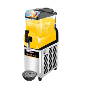 Machine à slush commerciale <span class=keywords><strong>12L</strong></span> (12 litres) avec 3 réservoirs en acier inoxydable, grande capacité, distributeur de boissons glacées, design simple et élégant - Product Image 3