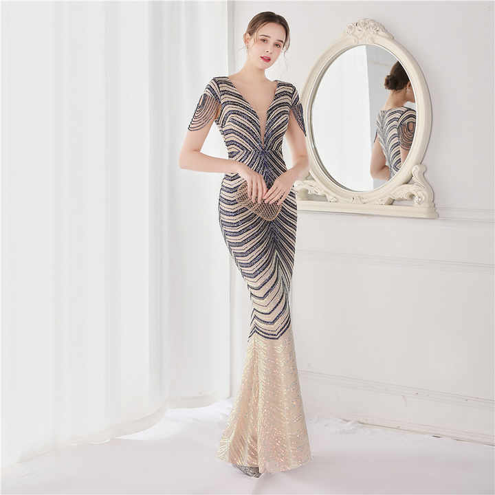 Night Fancy Gown For Party New Arrival Night Gown Evening Prom