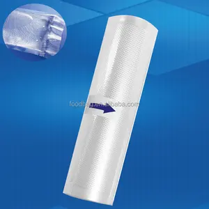 Sous Vide Textured Vacuum Sealing Plastic Bag vacuum Sealer Roll embossed vacuum bag roll