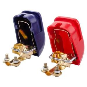 Terminales de Batería Automotriz de Liberación Rápida, Abrazaderas para Automóviles y Barcos, Conectores de Terminal de Batería de Poste de Alta Resistencia, Negativo y Positivo - Product Image 1