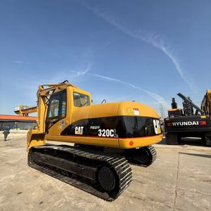 100% ban đầu được sử dụng con sâu bướm mèo 320C 320cl 320D Trái Đất di chuyển máy xúc với giá rẻ nhất - Product Image 2