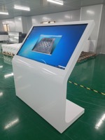 Terminal de Quiosco Independiente con Pantalla Táctil Capacitiva de 32 Pulgadas para Tiendas Minoristas, para Venta de Boletos de Cine e Información con Función SDK