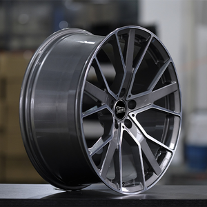 Cerchi Forgiati Neri REP 653F da 18/19/20/21/22 Pollici, Multirazze Sfalsate a <span class=keywords><strong>5</strong></span> Fori, Pronti per la Spedizione per Audi - Product Image 3