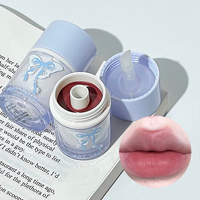 Art Value Butterfly Contract Velvet Lip Clay, gloss à lèvres liquide longue tenue, imperméable et hydratant, nude et rose pour les filles blanches