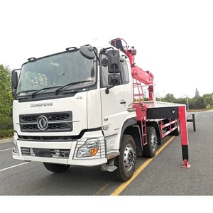 โรงงานจีนจำหน่ายรถเครนติดรถบรรทุก Dongfeng 14 16 ตัน 8x4 แบบบูมยืดได้ สำหรับขาย - Product Image 5