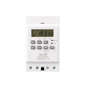 EAST KG316T-X 30A Interruptor Temporizador Digital Inteligente Programable, Controlador <span class=keywords><strong>de</strong></span> Tiempo Cíclico <span class=keywords><strong>de</strong></span> 7 Días, IP21, Alimentado por Batería, Universal AC/DC - Product Image 3