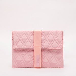 Bolso acolchado informal rosa de moda para mujer - Product Image 1