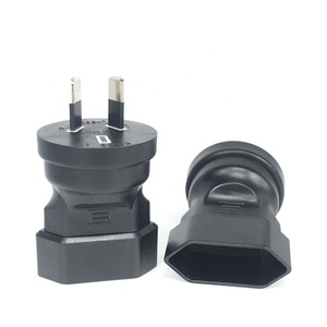 Adattatore da Spina Europea a Spina Australiana 2.5A, Spina Semi-isolata <span class=keywords><strong>con</strong></span> Due Fori Obliqui, Presa e Spina Industriali - Product Image 2