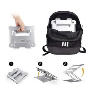 Soporte Portátil de Aluminio para Laptop, Elevador y Soporte Multiángulo con Ventilación para Elevar el Soporte de la Laptop para Mac, Notebook, Lenovo - Product Image 3