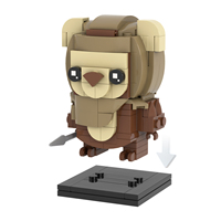 Set de Bloques de Construcción del Personaje Wicket de la Guerra Espacial, Kits de Bricolaje, Ladrillos MOC, Juguetes para Niños, Regalo, MOC2392