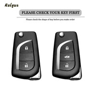 Housse de clé de voiture en TPU Offre Spéciale pour Toyota Auris Corolla Avensis Verso Yaris Aygo Scion TC IM 2015 2016 Camry RAV4 accessoires
