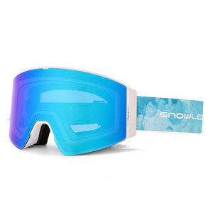 Masque de ski PRO avec cadre en TPU, revêtement anti-buée, sangle réglable, lentilles interchangeables, protection UV400 pour hommes et femmes - Product Image 5