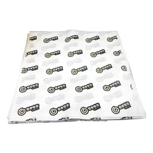 Wholesale Customized Printed Size Food Safe Grade Burger Greaseproof Wrapping Coated Paper With Your Own Logo