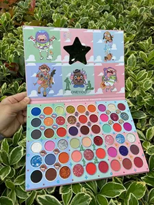 Palette de fards <span class=keywords><strong>à</strong></span> paupières de haute qualité, 54 couleurs, cosmétiques naturels, <span class=keywords><strong>fard</strong></span> <span class=keywords><strong>à</strong></span> paupières bleu multichrome, grande palette de fards <span class=keywords><strong>à</strong></span> paupières, végan, sans cruauté - Product Image 4