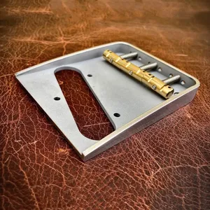 Puente de Guitarra Telecaster de Alta Masa, Fresado CNC Personalizado - Product Image 4