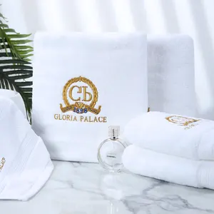 Borduren Logo Hotel Handdoek Set Badhanddoek