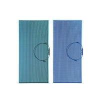 Panneau solaire photovoltaïque en film mince de polycarbonate GAOMING BIPV, couleur transparente, isolation acoustique UV, efficacité 17%