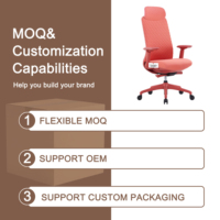 Chaise de bureau ergonomique à dossier haut en maille respirante avec appui-tête, accoudoirs 4D, pivotante, réglable en hauteur, coussin d'assise épais et confortable