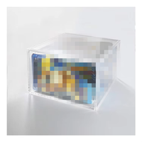 Étui de protection personnalisé pour présentoir en acrylique compatible avec les boîtes de rangement de jouets Elite Trainer (ETB) – Logo personnalisé