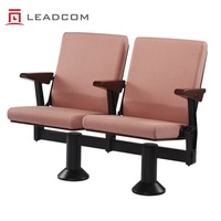 Chaise d'auditorium pliable et télescopique LEADCOM LS-12601B pour gymnase, salle de réunion, projet de stade, chaise pour public