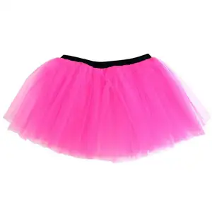 Adult Color Run Tutu Colorful Running Tutu Skirts for Party One Size Fits