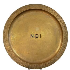 Assiette de présentation en acier inoxydable de style moderne, produit très vendu, qualité durable, assiette de présentation en métal pour la restauration hôtelière - Product Image 3