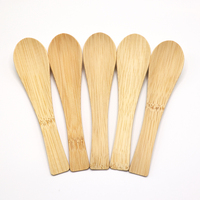 Cuillère en bambou naturel classique, finition mate, biodégradable, réutilisable, qualité alimentaire, sans éclats, pour miel et confiture, directement de l'usine Eco Bamboo
