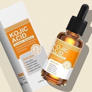 Suero Facial Antienvejecimiento al por Mayor para el Cuidado de la Piel, Blanqueador, Iluminador, con Cúrcuma y Ácido Kójico - Product Image 5