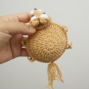 Nuevos Posavasos Redondos de Lana Tejida a Crochet con Forma de Animales de Dibujos Animados, Aislantes del Calor y Antiestrés, para el Hogar - Product Image 6