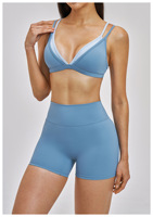 Ensemble de yoga sans couture grande taille avec logo personnalisé, vente en gros, 2 pièces, vêtements de sport, marque privée, fabricant d'équipements de fitness