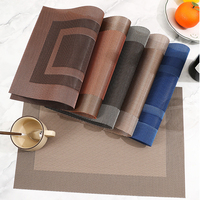 STARUNK Napperons en vinyle tissé Offre Spéciale résistant à l'huile Cuisine Table à manger Napperon Imperméable Décoration de table Intérieur