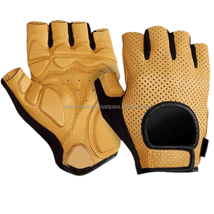 Guantes de Motocicleta de Cuero Genuino, Deportivos, Transpirables, Compatibles con Pantalla Táctil, Dedos Completos, para Invierno y Verano - Product Image 1