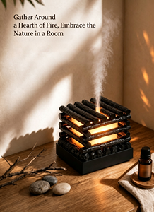 Diffuseur d'arômes vintage en bois, humidificateur ultrasonique à brume froide, diffuseur d'huiles essentielles, machine à parfum silencieuse pour bureau, décoration intérieure - Product Image 3