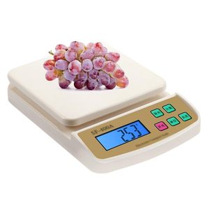 LCD Digital <b>Plastic</b> <b>Kitchen</b> Scales Good Quality Electronic Balance Battery Operated Weight Measuring - Product Image 1