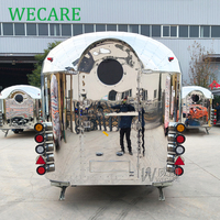 Wecare Mobile Pizza Traiteur Bar Remorque Food Trucks Remorque alimentaire mobile avec équipements de cuisine complets