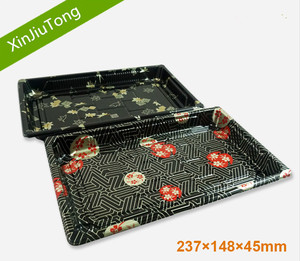 Sushi Container Wholesale Most Popular Disposable Plastic Anti-fog Sushi Tray Container