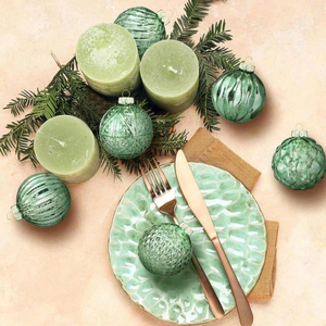 Handmade Luxury Glass Christmas Ball <b>Ornaments</b> Modern Christmas Tree Decorations Mercury Glass Hanging <b>Ornaments</b> Trees Xmas - Product Image 3