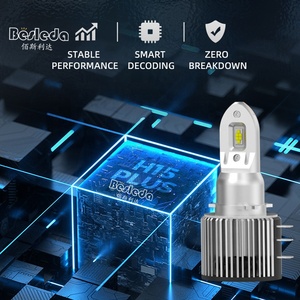 <span class=keywords><strong>Super</strong></span> canbus H15 LED feux de route DRL 36W 4200LM lampe à Led 12v 6000k ampoule de phare ventilateur étanche refroidissement Auto phare Led H15 - Product Image 3