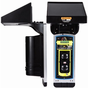 Không dây có dây ngoài trời chùm năng lượng mặt trời dò hồng ngoại IR <span class=keywords><strong>Laser</strong></span> rào cản hàng rào báo động cảm biến - Product Image 5