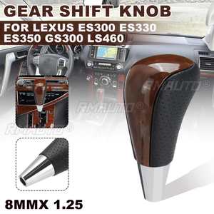 AT Car <b>Gear</b> Shift <b>Knob</b> PU Leather Shifter Lever <b>Gear</b> Stick for Toyota Corolla Camry Avalon 4Runner for Lexus IS GS LS RX ES - Product Image 1